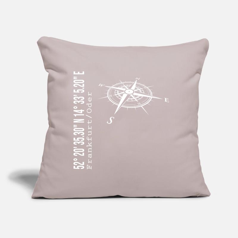 Francfort / Oder Coussin et housse de 45 x 45 cm