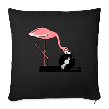 fête de la musique célébrer club disco raccrocher v - Coussin et housse de 45 x 45 cm - noir - Devant