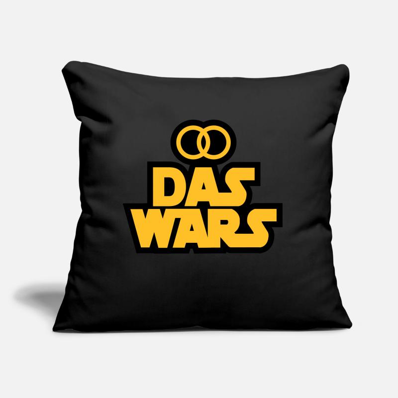 Das Wars Sofakissen mit Füllung 45 x 45 cm
