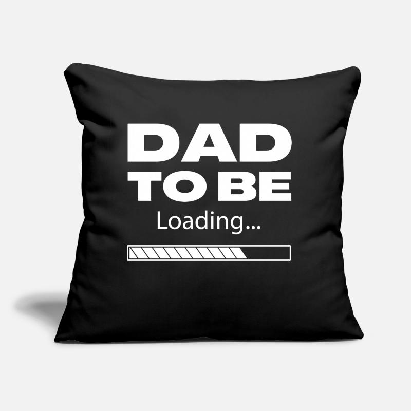 Dad To Be Loading White Sofakissen mit Füllung 45 x 45 cm