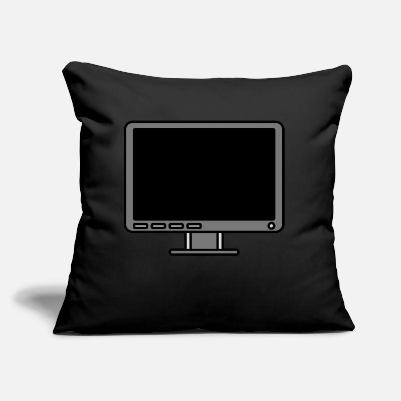 Icône Logo Écran d’ordinateur Coussin et housse de 45 x 45 cm