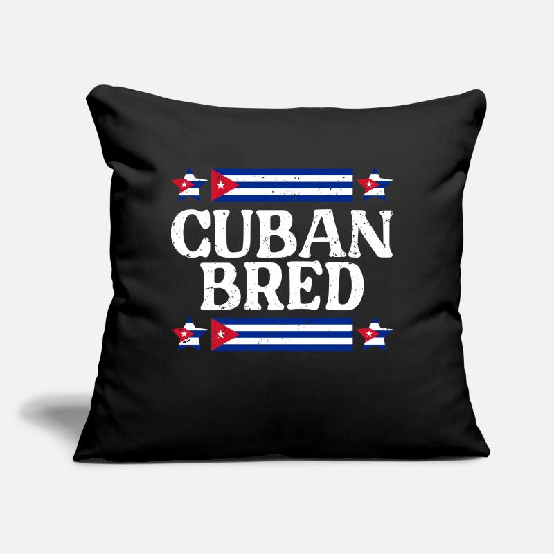 Super drapeau cubain élevé Pan Cubano pour le Coussin et housse de 45 x 45 cm