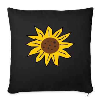 Design für's Land - Sofakissen mit Füllung 45 x 45 cm - Schwarz - Vorne