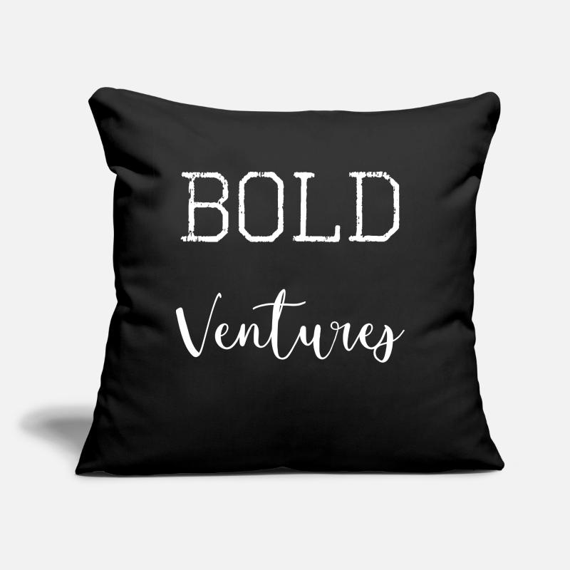 Communauté de start-up de blagues sur les risques et les récompenses Coussin et housse de 45 x 45 cm