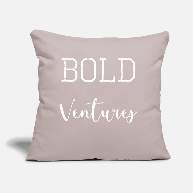 Communauté de start-up de blagues sur les risques et les récompenses Coussin et housse de 45 x 45 cm