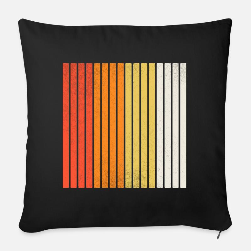 808 Analog Drum Machine | Retro Gift - Sofa pillow with filling 45cm x 45cm - black