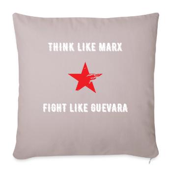revolution - Sofa pillow with filling 45cm x 45cm - light taupe - Front