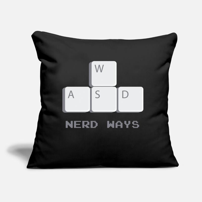 nerd way Coussin et housse de 45 x 45 cm