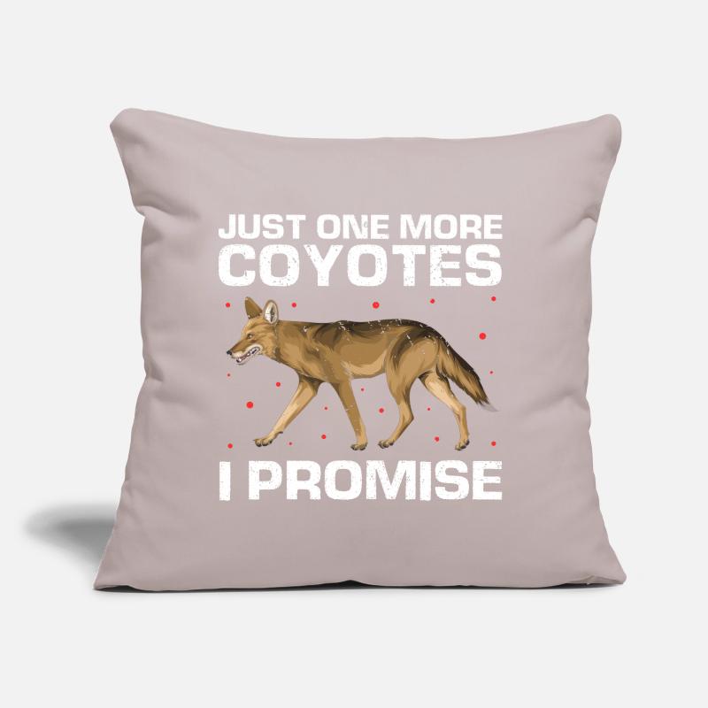 Conception de coyote pour les réacteurs de coyote Coussin et housse de 45 x 45 cm