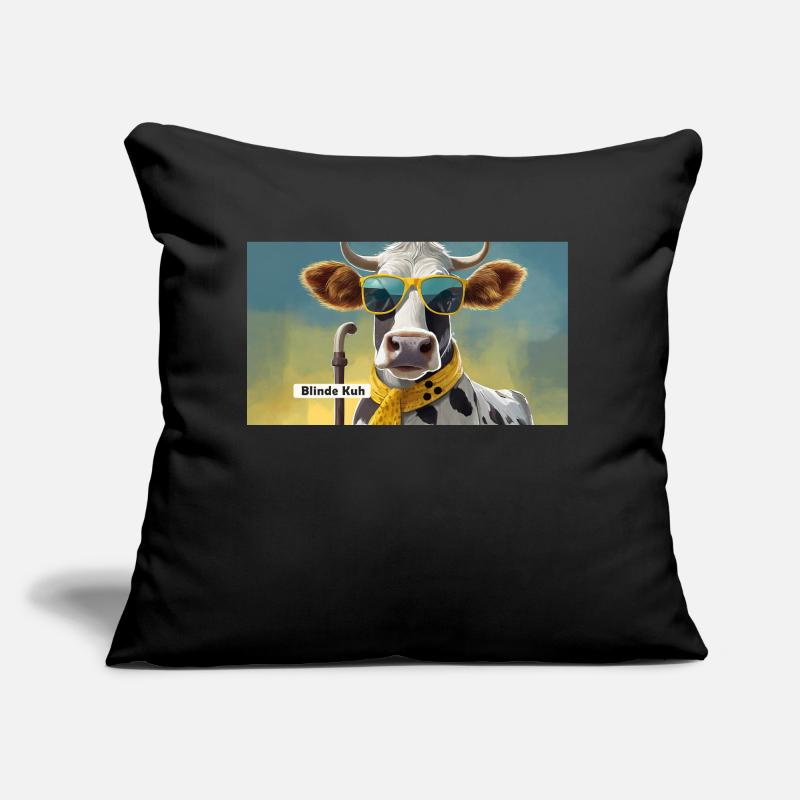 Pun ambiguous expression – Blinde Kuh (blind cow) Sofa pillow with filling 45cm x 45cm