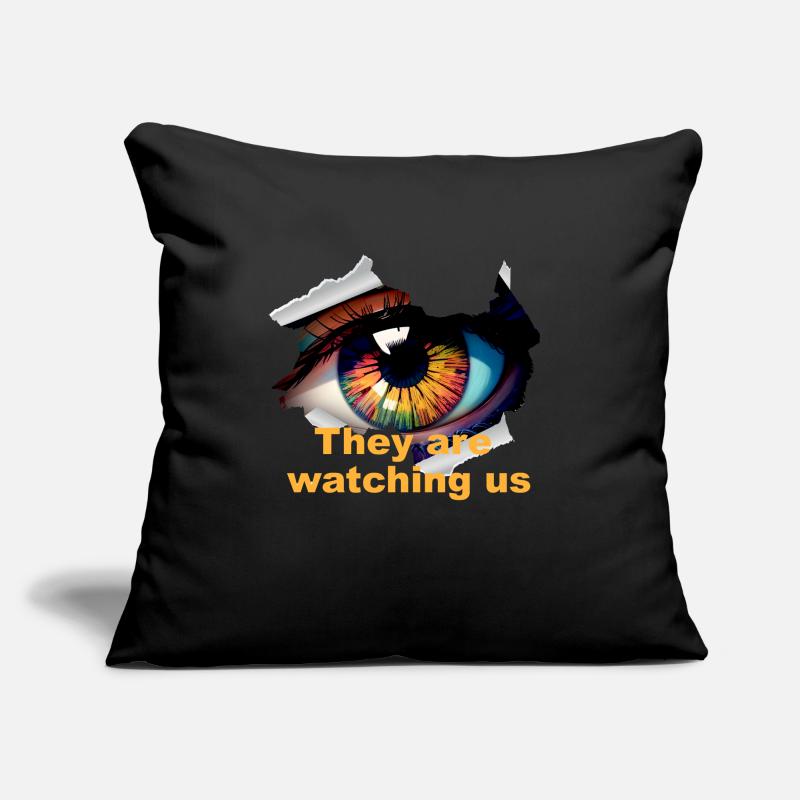 Oeil, surveillance Coussin et housse de 45 x 45 cm