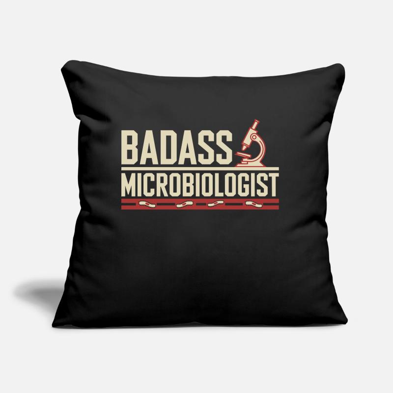 Fier d’être microbiologiste Coussin et housse de 45 x 45 cm