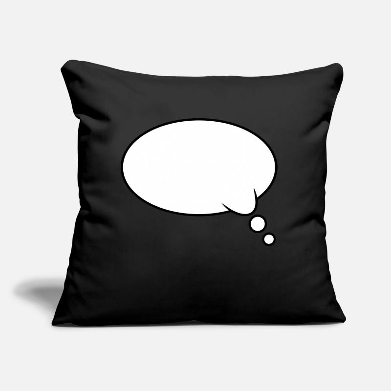 Pensée : Bubble Design Coussin et housse de 45 x 45 cm