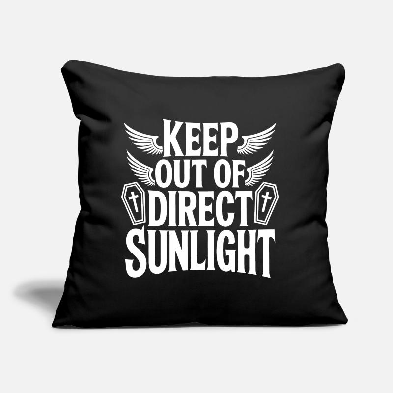 Keep out of direct sunlight! Vampire Goth Emo Sofa pillow with filling 45cm x 45cm