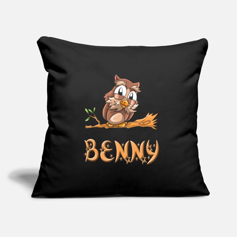 Eule Benny Sofakissen mit Füllung 45 x 45 cm