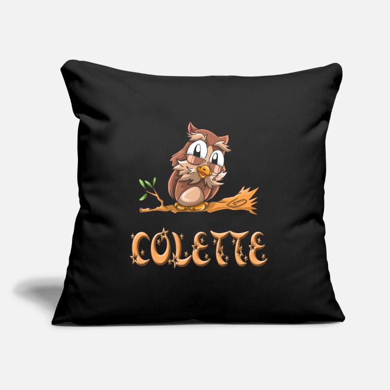 Eule Colette Sofakissen mit Füllung 45 x 45 cm