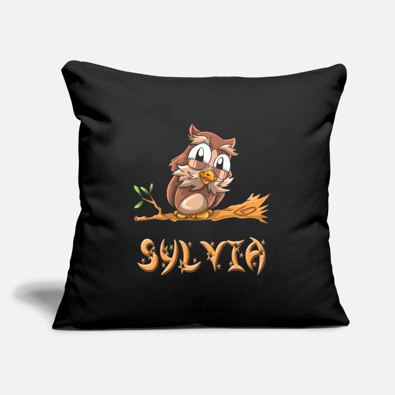 Eule Sylvia Sofakissen mit Füllung 45 x 45 cm