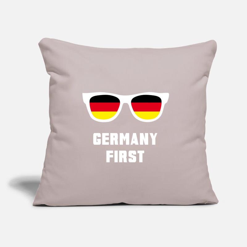 Germany First / Germany First Flag Gift Sofa pillow with filling 45cm x 45cm