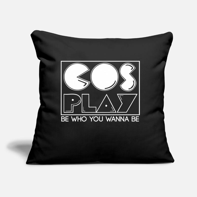 Fandom Cosplay Spruch Sofakissen mit Füllung 45 x 45 cm