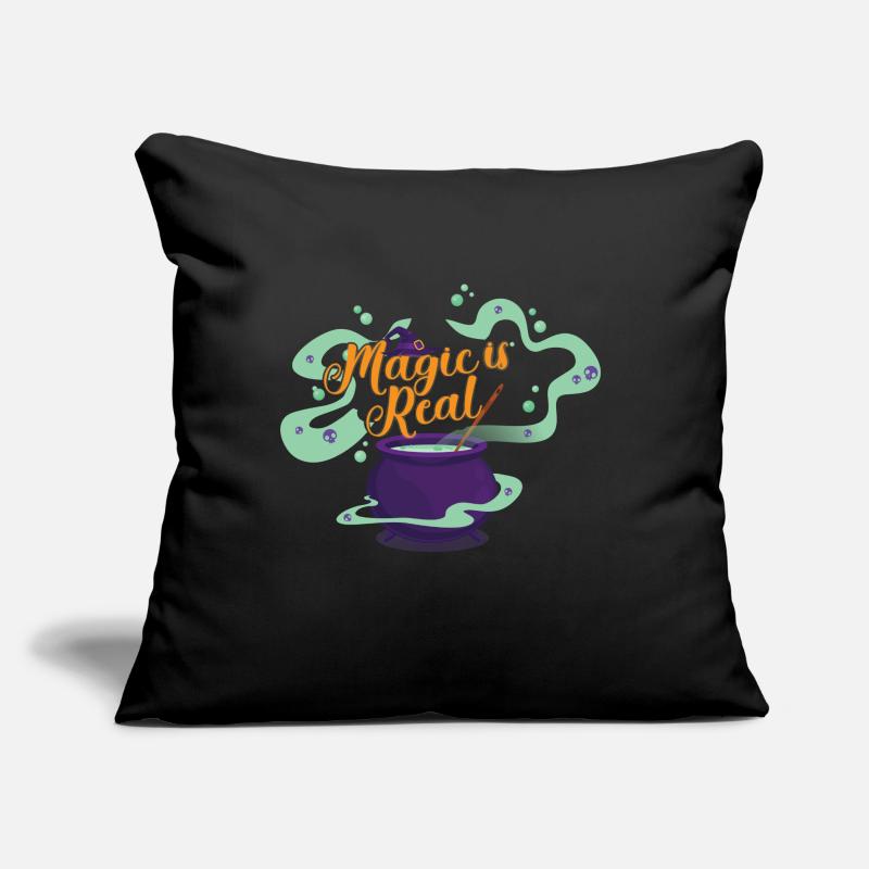 Magic is real witch magic potion magic Halloween Sofa pillow with filling 45cm x 45cm
