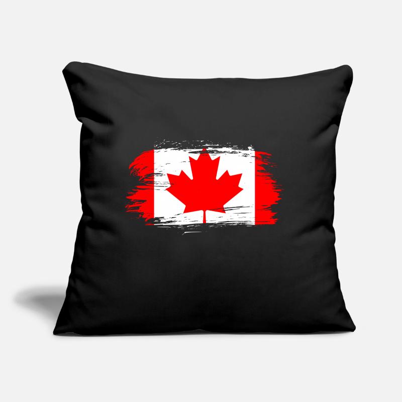 Drapeau du Canada Coussin et housse de 45 x 45 cm