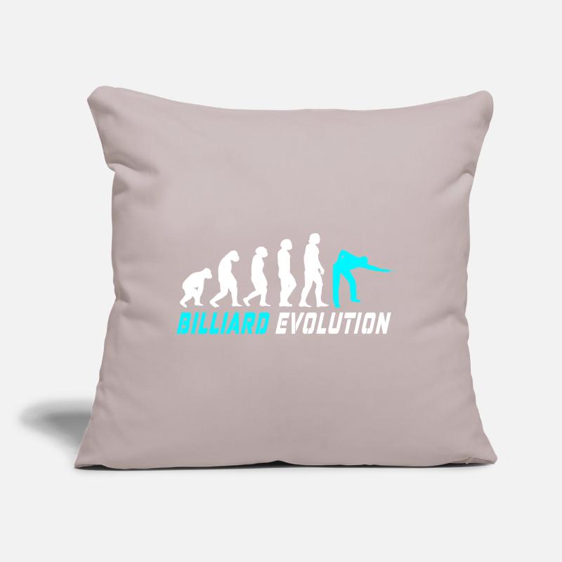 Conception d'évolution de billard / idée cadeau Coussin et housse de 45 x 45 cm
