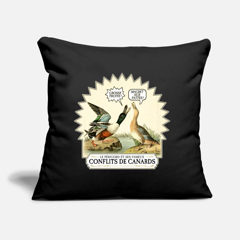 Conflits de Canards Coussin et housse de 45 x 45 cm