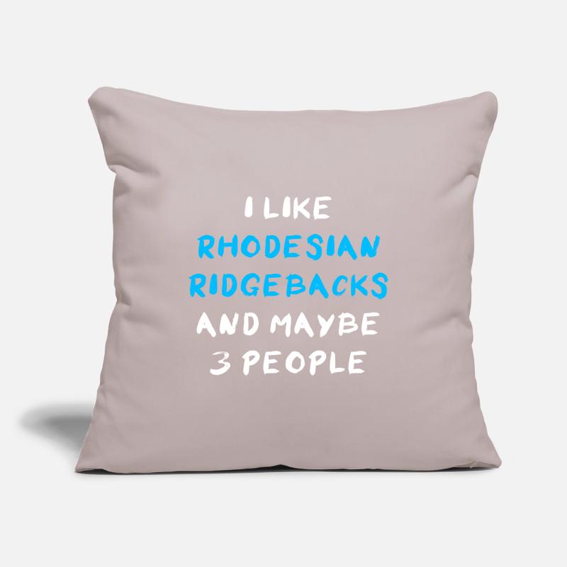 Rhodesian Ridgeback Sofa pillow with filling 45cm x 45cm