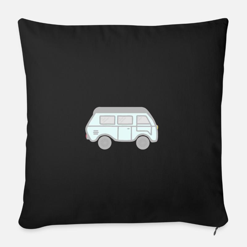 Camper - Sofakissen mit Füllung 45 x 45 cm - Schwarz