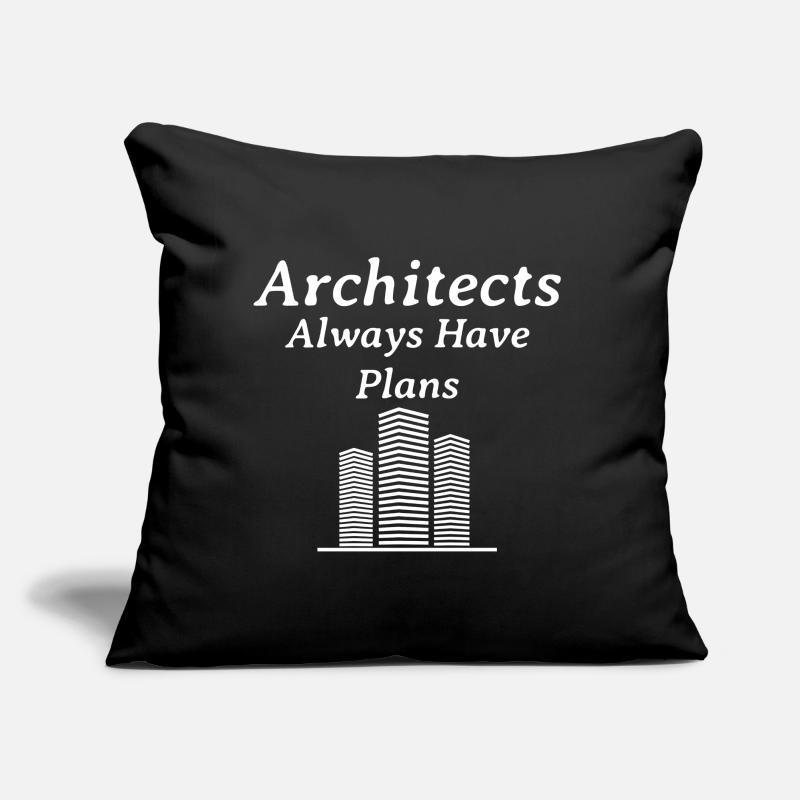 Architecte Architecte Étudiant Architecte Drôle Coussin et housse de 45 x 45 cm
