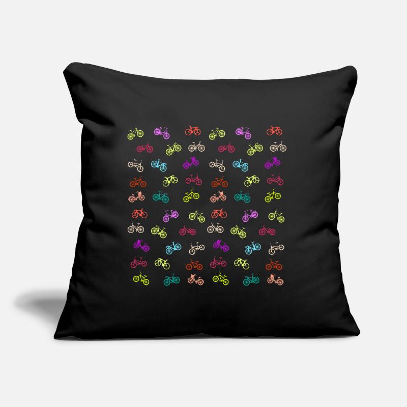Bicycle pattern Sofa pillow with filling 45cm x 45cm