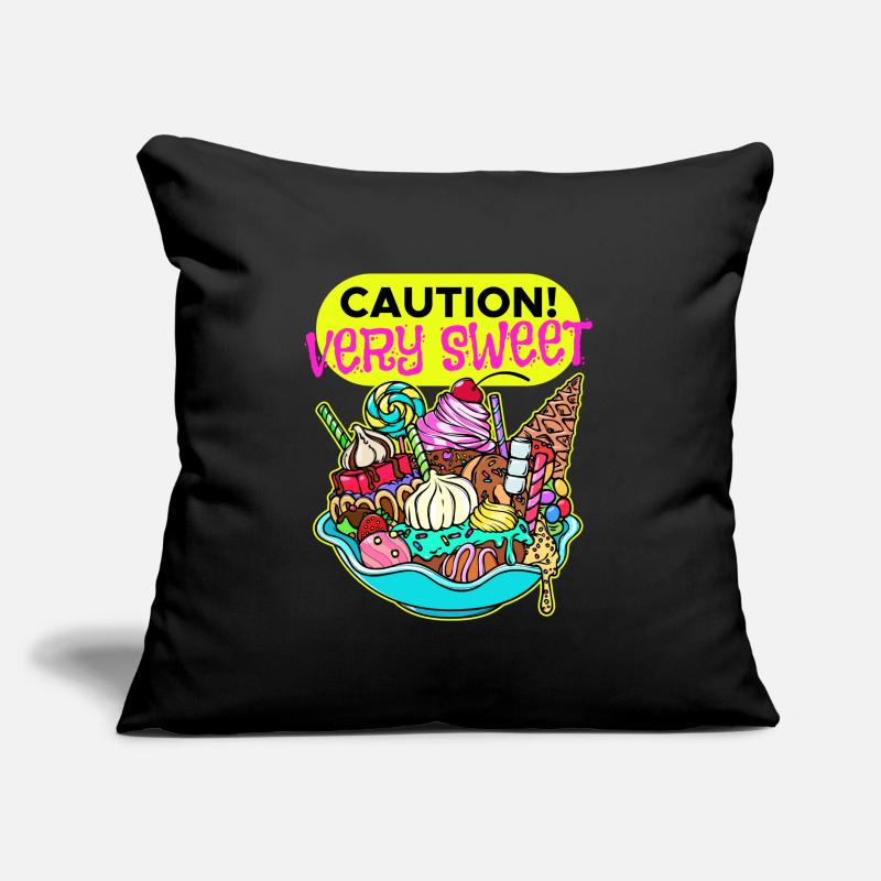 Chocolate Sweets Dessert Candy Statement Sofa pillow with filling 45cm x 45cm