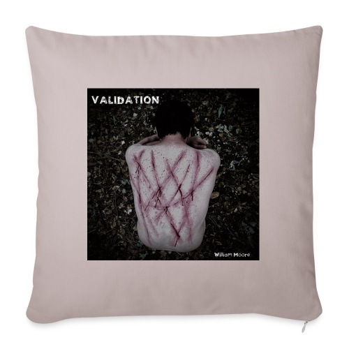 VALIDATION Cover Art - Sofa pillow with filling 45cm x 45cm