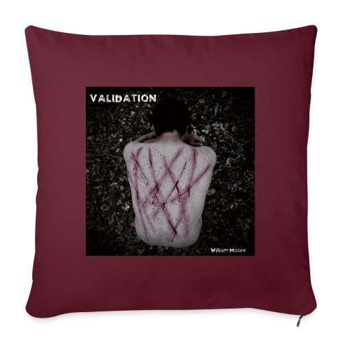 VALIDATION Cover Art - Sofa pillow with filling 45cm x 45cm