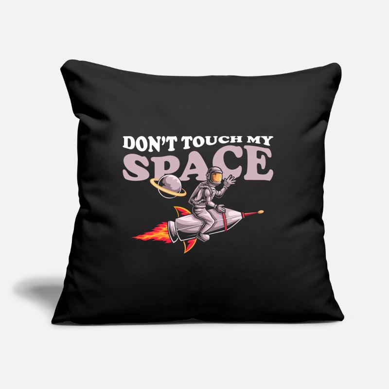 Space Shuttle Schwerelos Sterne Spaceman Sofakissen mit Füllung 45 x 45 cm
