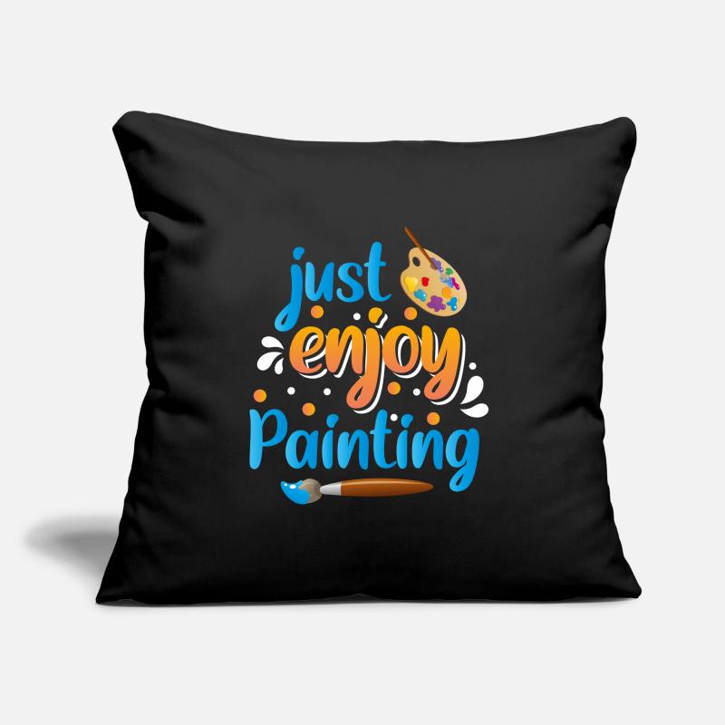 Painter Artist Training Sofa pillow with filling 45cm x 45cm