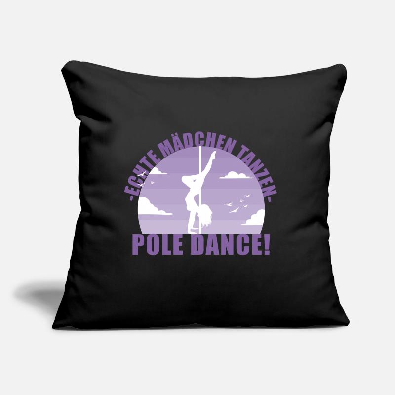 Echte Mädchentanzen Pole Dance! Geschenk Sofakissen mit Füllung 45 x 45 cm