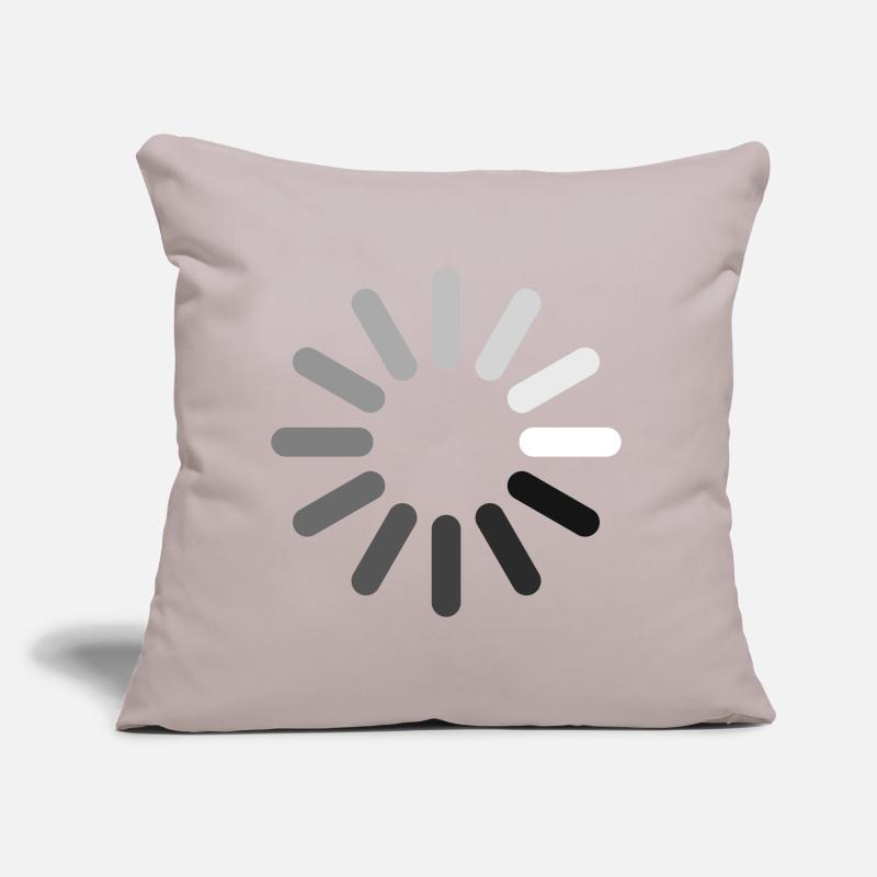 Loading Icon (Negative) Sofa pillow with filling 45cm x 45cm