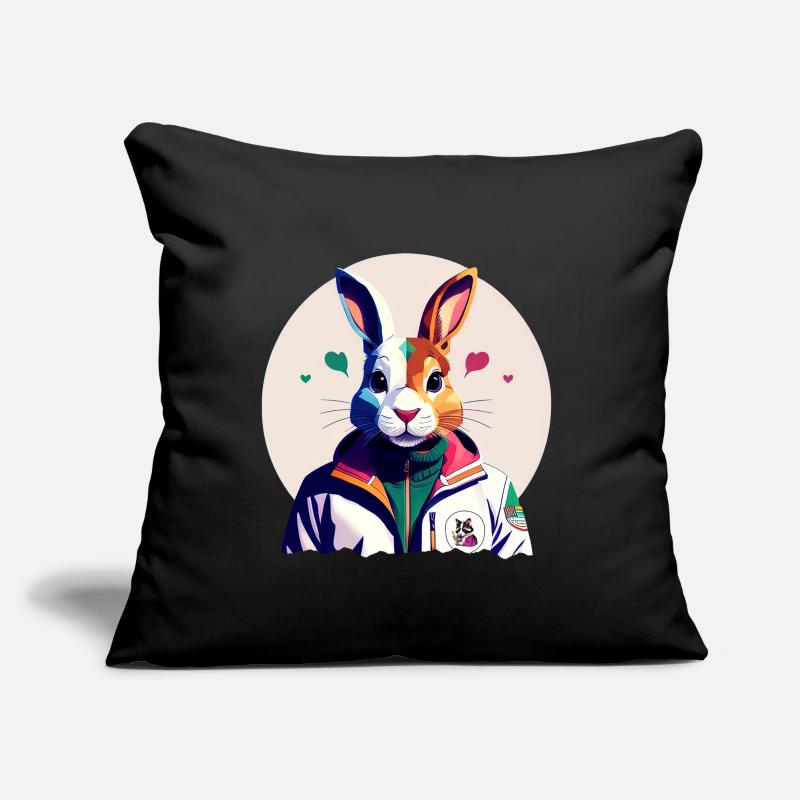 Bunny, Easter Bunny Sofa pillow with filling 45cm x 45cm