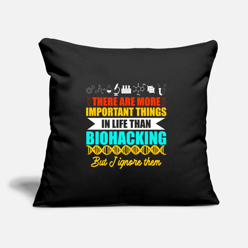 Biohacker Design Sofa pillow with filling 45cm x 45cm