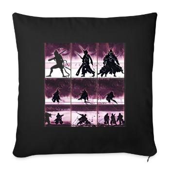 Men's Collection | Online Mode - Sofa pillow with filling 45cm x 45cm - black - Front