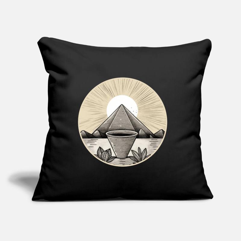 Pyramide 01 Sofakissen mit Füllung 45 x 45 cm