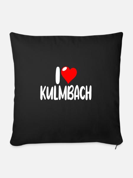 Kulmbach - Sofakissen mit Füllung 45 x 45 cm - Schwarz