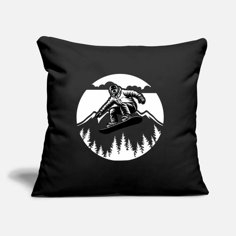 Conception de snowboard de nouvelle génération pour la performance et le style Coussin et housse de 45 x 45 cm