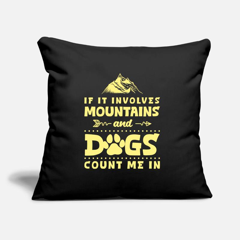 Climbing Mountains Climbing Wall Mountains Sofa pillow with filling 45cm x 45cm