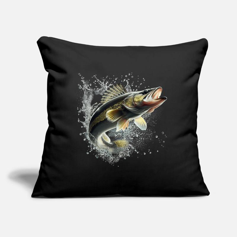 Fish Sofa pillow with filling 45cm x 45cm
