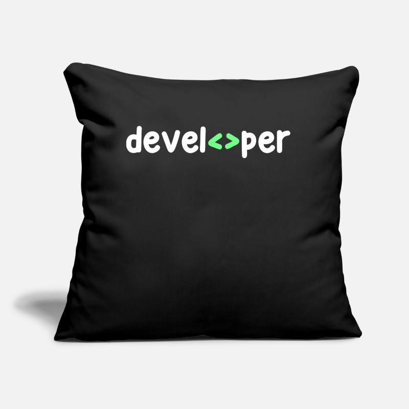 Développeur Code Scripting Debug Informatik Geek Coussin et housse de 45 x 45 cm