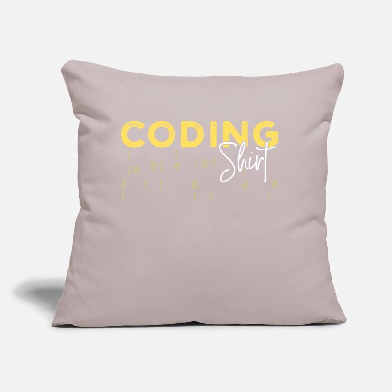 Coden Statement Développeur Programmeur Scripting Coussin et housse de 45 x 45 cm