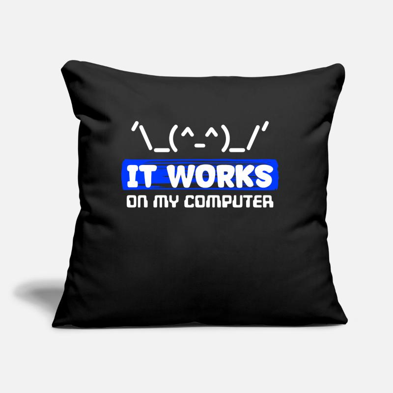 Debug Statement Bug Correction du code de script Développeur Coussin et housse de 45 x 45 cm