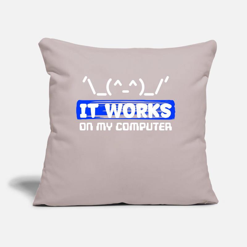 Debug Statement Bug Correction du code de script Développeur Coussin et housse de 45 x 45 cm